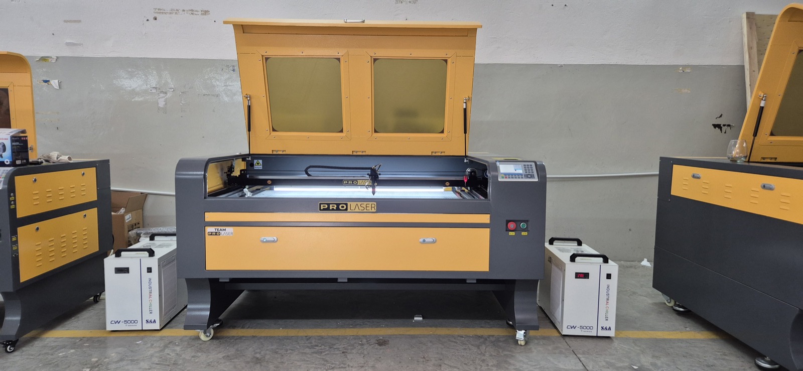Máquina láser CO2 revisada por Prolaser